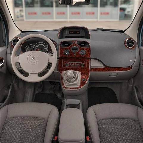 Renault Kangoo 2008-2011 3D Armaturenbrett-Dekor-Set, 14 Teile