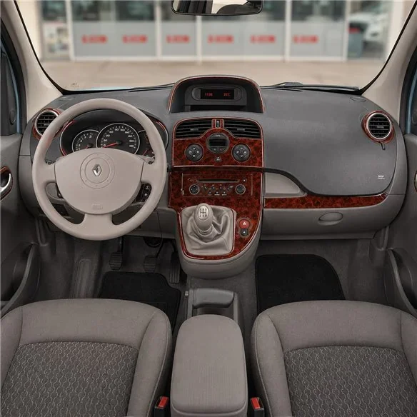 Renault Kangoo 2008-2011 3D Armaturenbrett-Dekor-Set, 14 Teile