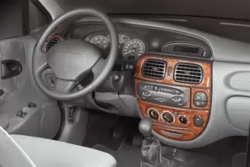 Renault Megane Scenic 08.99 - 05.03 Mittelkonsole Armaturendekor Cockpit Dekor 19 -Teile