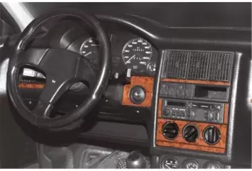 Audi 80 90 B4 10.86 - 01.95 Mittelkonsole Armaturendekor Cockpit Dekor 11 -Teile
