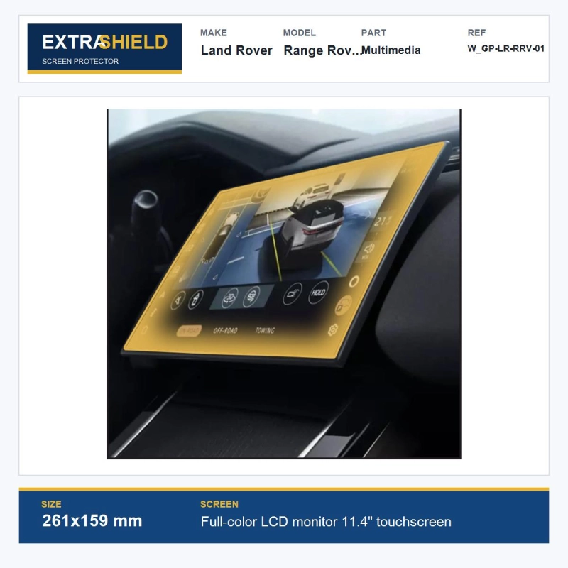 Land Rover Range Rover Velar Multimedia ExtraShield Screen Protector