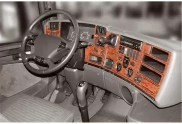 Scania R-Series R1 Reihe 05.04 - 09.09 Mittelkonsole Armaturendekor Cockpit Dekor 46 -Teile