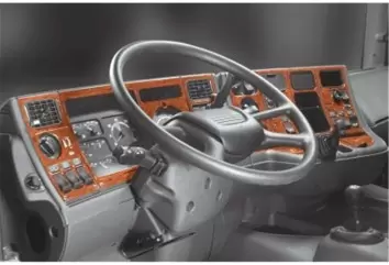 Scania Scania 4-Series 01.96 - 04.04 Mittelkonsole Armaturendekor Cockpit Dekor 50 -Teile