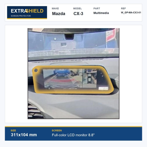 Mazda CX-3 Multimedia ExtraShield Screen Protector