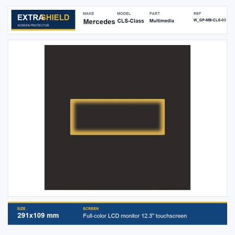 Mercedes CLS-Class Multimedia ExtraShield Screen Protector
