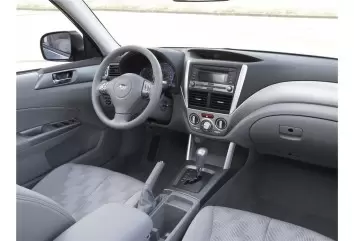 Subaru Forester 2009-2013 Mittelkonsole Armaturendekor Cockpit Dekor 41-Teilige - 1- Cockpit Dekor Innenraum