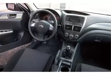 Subaru Impreza 01.2007 Mittelkonsole Armaturendekor Cockpit Dekor 22 -Teile