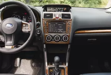 Subaru Impreza G5 2015-2018 Mittelkonsole Armaturendekor Cockpit Dekor 26-Teile