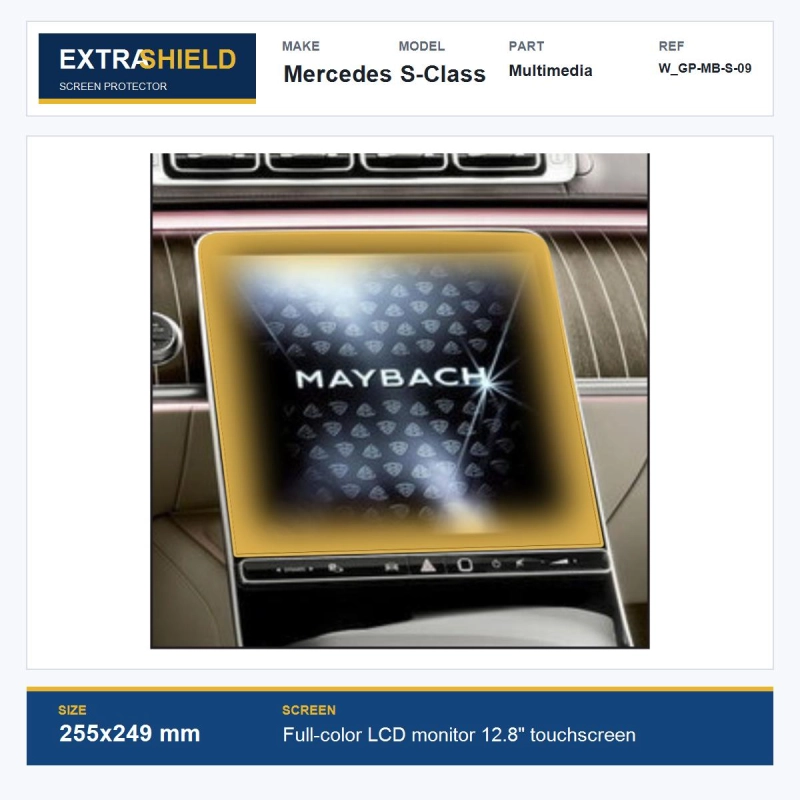 Mercedes S-Class Multimedia ExtraShield Screen Protector