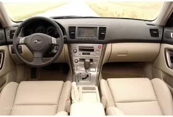 Subaru Legacy 2005-2009 Mittelkonsole Armaturendekor Cockpit Dekor 28-Teile