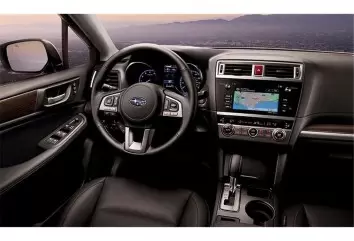 Subaru Legacy 2015-2017 Mittelkonsole Armaturendekor Cockpit Dekor 37-Teile
