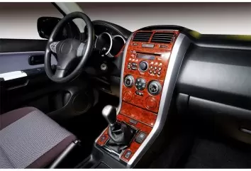 Suzuki Grand vitara 4x4 09.2005 Mittelkonsole Armaturendekor Cockpit Dekor 12 -Teile