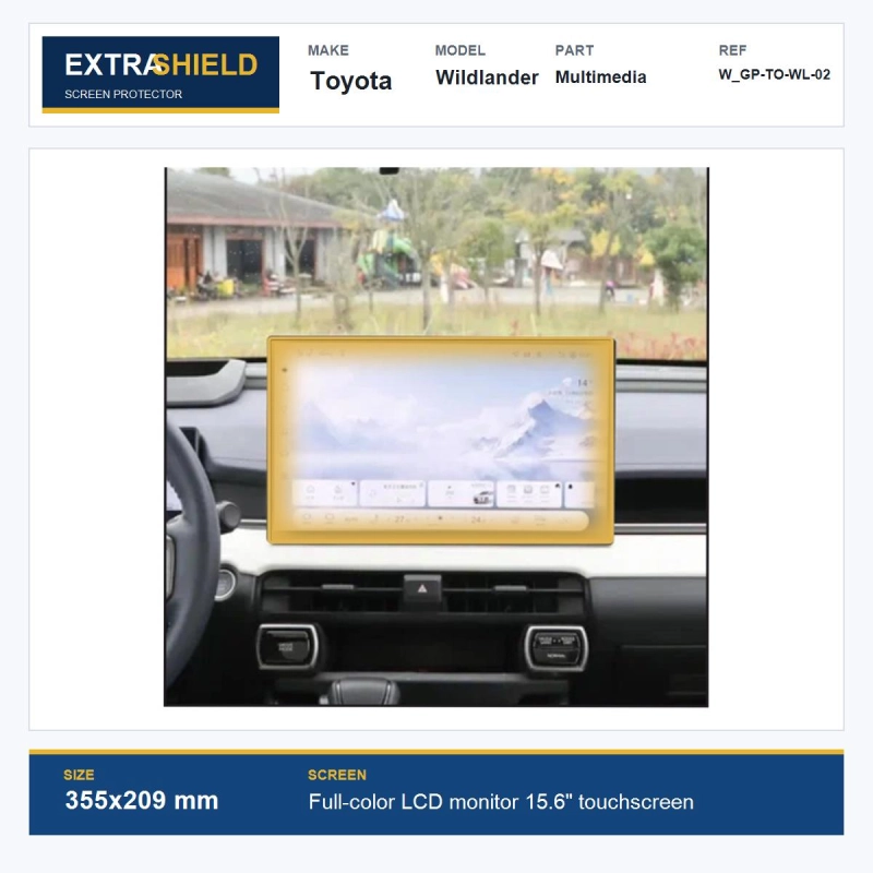 Toyota Wildlander Multimedia ExtraShield Screen Protector