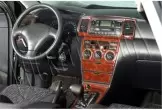 Toyota Corolla 02-04 Mittelkonsole Armaturendekor Cockpit Dekor 18-Teilige