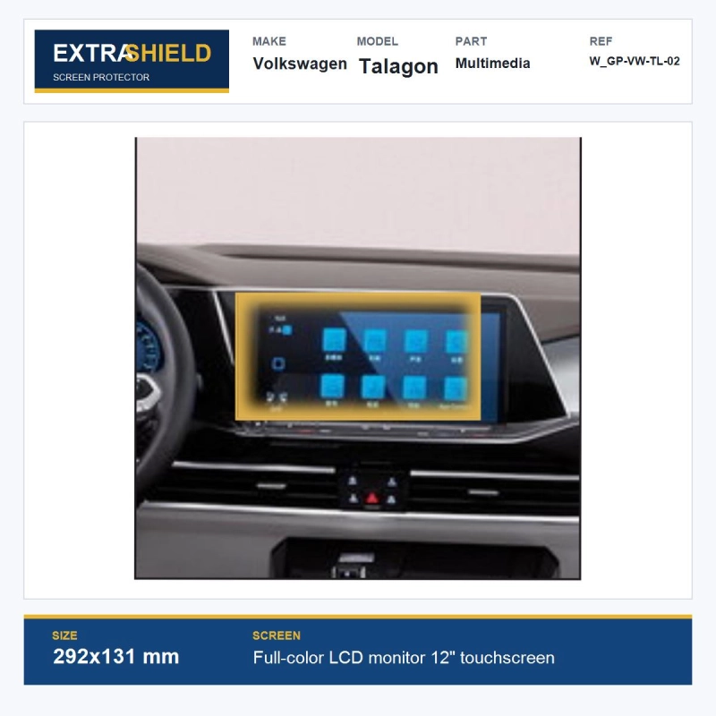 Volkswagen Talagon Multimedia ExtraShield Screen Protector