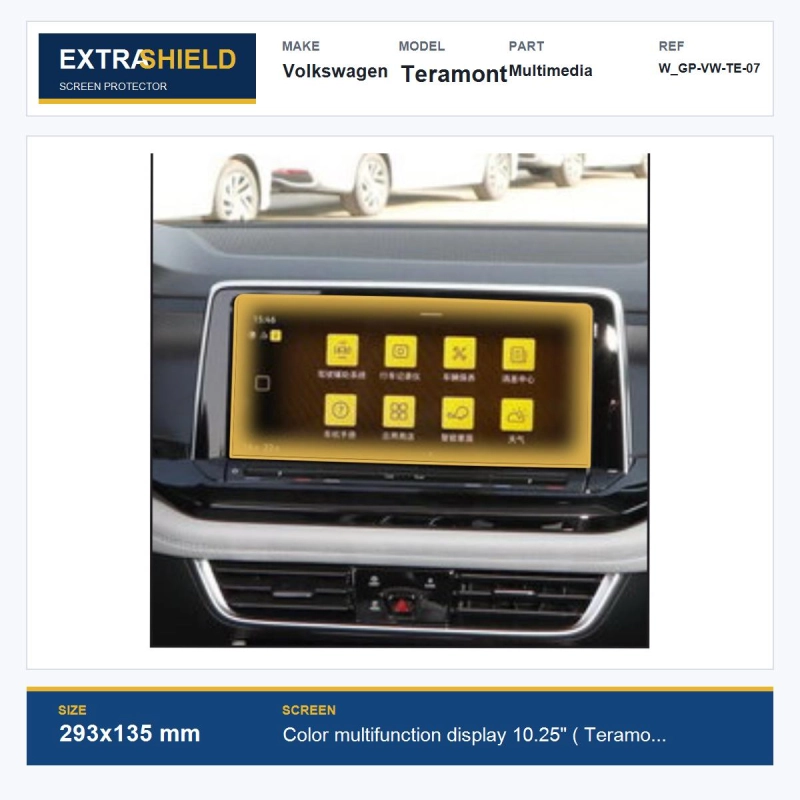 Volkswagen Teramont Multimedia ExtraShield Screen Protector