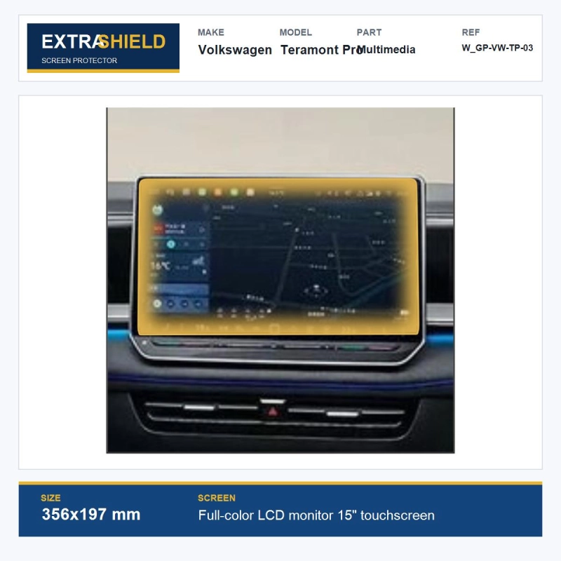 Volkswagen Teramont Pro Multimedia ExtraShield Screen Protector