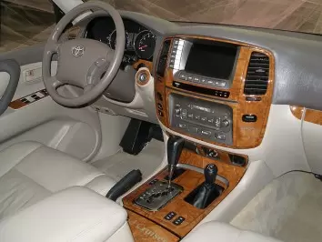 Toyota Land Cruiser 100 2003-2007 With NAVI, Automatic Gear BD innenausstattung armaturendekor cockpit dekor
