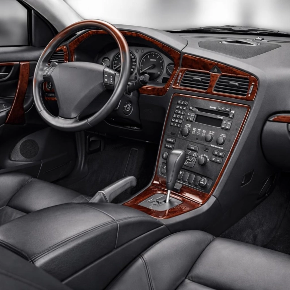 Volvo S 60-V 70 2005-2009 3D Cockpit Dekor Interieurleisten Set 3-teilig
