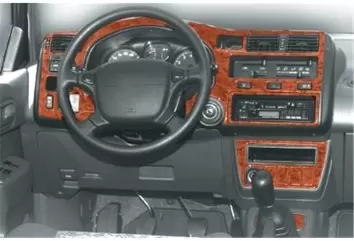 Toyota Rav 4 XA10 09.94 - 09.00 Mittelkonsole Armaturendekor Cockpit Dekor 13 -Teile