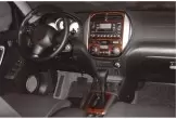 Toyota Rav 4 XA20 11.03-12.04 Mittelkonsole Armaturendekor Cockpit Dekor 4-Teilige