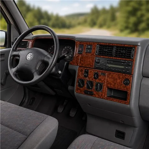 Volkswagen Transporter T4 1996-1998 3D Armaturenbrett-Dekor-Set, 20 Teile