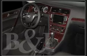 Volkswagen Golf VII AU 2012–2021 Mittelkonsole Armaturendekor Cockpit Dekor 41 -Teile