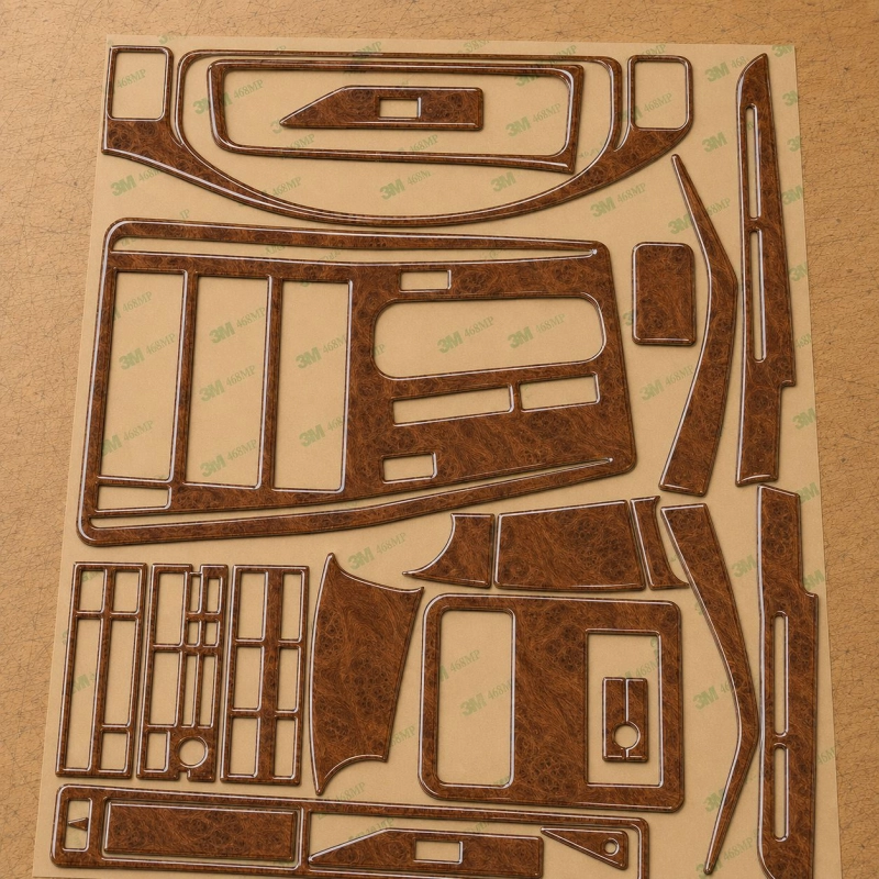 BMW 8 Series E31 1991-1997 3D Cockpit Dekor Interieurleisten Set Full Set / as shown in product diagram-teilig