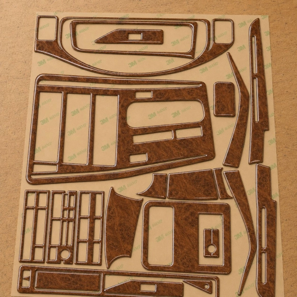 BMW 8 Series E31 1991-1997 3D Cockpit Dekor Interieurleisten Set Full Set / as shown in product diagram-teilig