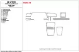 Volkswagen Passat 1995-1997 Manual Gearbox, 11 Parts set BD innenausstattung armaturendekor cockpit dekor