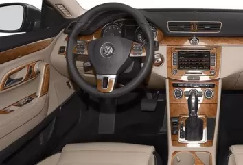 Volkswagen Passat B7 2012-2015 Mittelkonsole Armaturendekor Cockpit Dekor 45-Teile