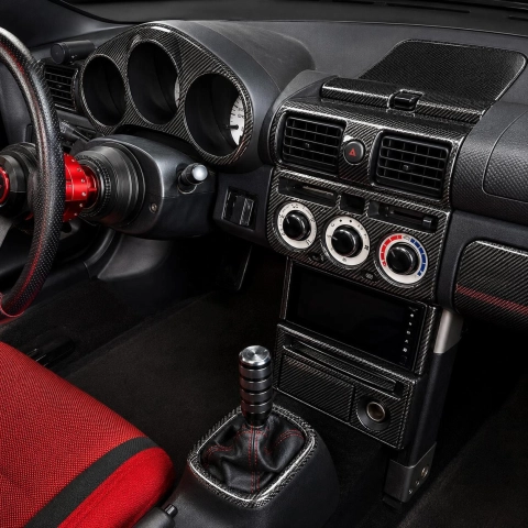 Toyota MR2 2000-heute 3D Cockpit Dekor Interieurleisten Set Full Set / as shown in product diagram-teilig