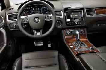 Volkswagen Touareg 2011-2017 Mittelkonsole Armaturendekor Cockpit Dekor 35-Teile