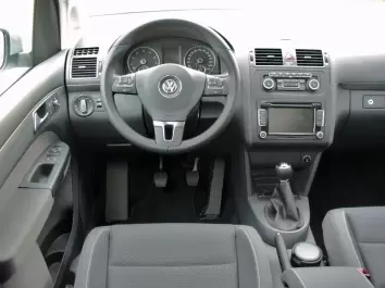 Volkswagen Touran 2010 Mittelkonsole Armaturendekor Cockpit Dekor 12-Teilige - 2- Cockpit Dekor Innenraum