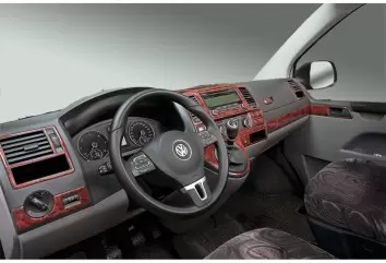 Volkswagen Transporter T6 09.2009 Mittelkonsole Armaturendekor Cockpit Dekor 37 -Teile