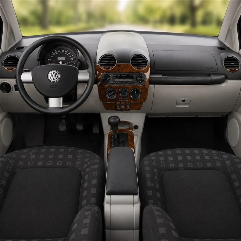 Volkswagen New Beettle 1998-2002 3D Armaturenbrett-Dekor-Set, 11 Teile