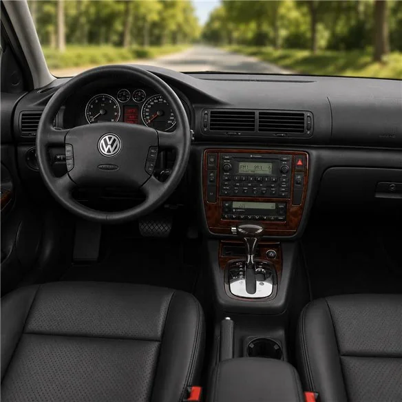 Volkswagen Passat B5.5 Typ 3BG 2004-2005 3D Armaturenbrett-Dekor-Set, 21 Teile