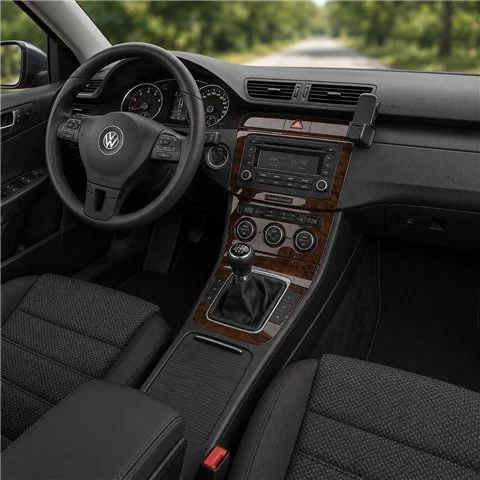 Volkswagen Passat B6 2005+ 2010+ 3D Armaturenbrett-Dekor-Set, 18 Teile