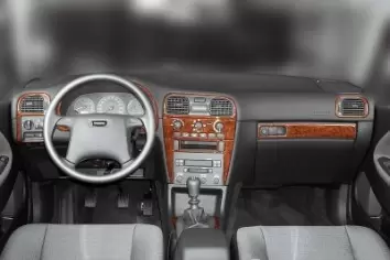 Volvo S 40 - V 40 04.00 - 05.03 Mittelkonsole Armaturendekor Cockpit Dekor 10 -Teile