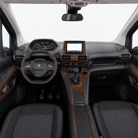 Toyota ProAce City 2019/2020-Present 3D Armaturenbrett Dekor Set 33-teilig Schaltgetriebe