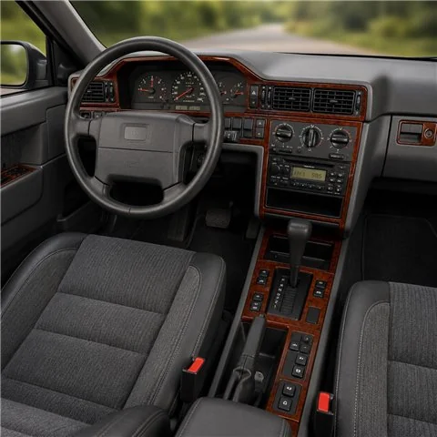 Volvo 850 1993-1997 3D Armaturenbrett-Dekor-Set, 21 Teile