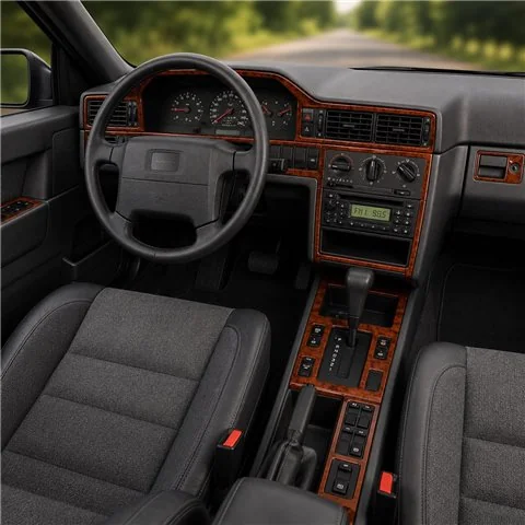 Volvo 850 1991-1993 3D Armaturenbrett-Dekor-Set, 19 Teile