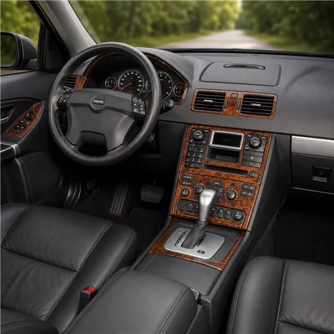Volvo XC 90 2002+ 3D Armaturenbrett-Dekor-Set, 13 Teile