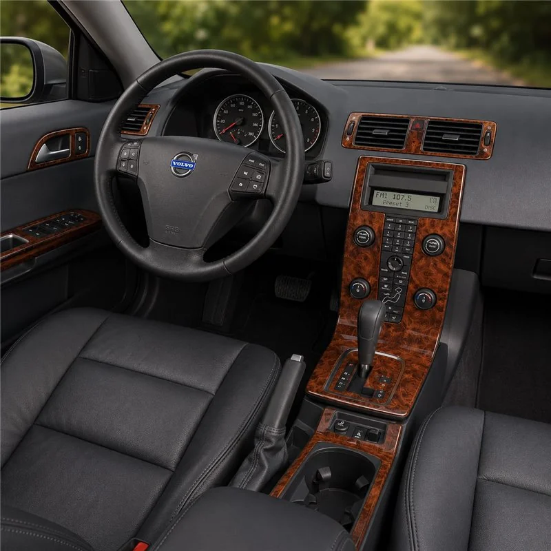 Volvo S40 2004+ Komplettset 3D Armaturenbrett-Dekor-Set