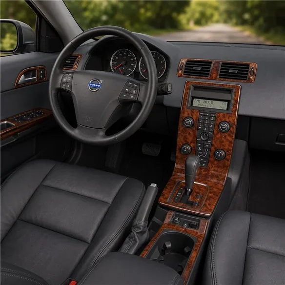Volvo S40 2004+ Komplettset 3D Armaturenbrett-Dekor-Set