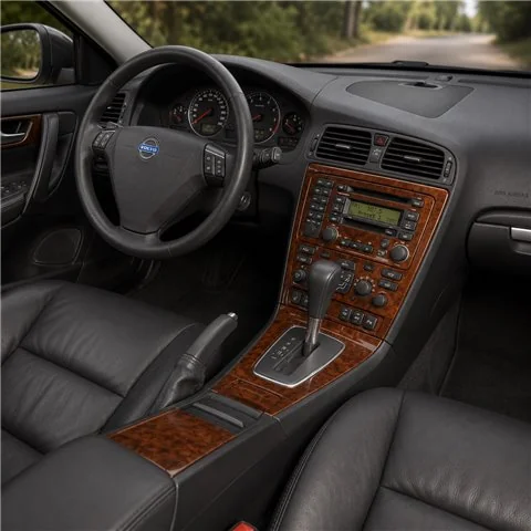 Volvo S 60 2000-2005 3D Armaturenbrett-Dekor-Set, 10 Teile