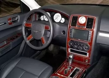 Chrysler 300 2008-UP Matching the original color BD innenausstattung armaturendekor cockpit dekor