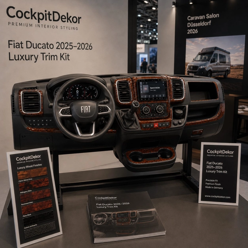 Peugeot Boxer 2021 3D Cockpit Dekor Interieurleisten Set 27-teilig