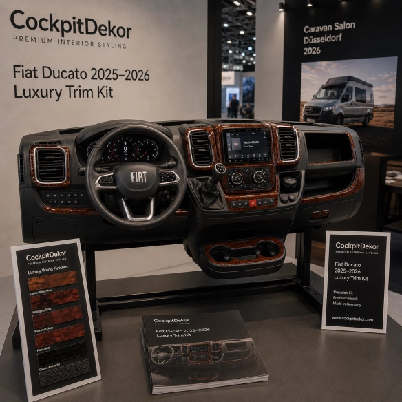 Peugeot Boxer 2021 3D Cockpit Dekor Interieurleisten Set 27-teilig