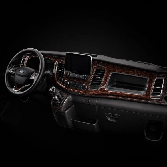 Ford New Transit 2024 3D Cockpit Dekor Interieurleisten Set 30-teilig